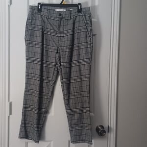 PacSun Slim Chino Plaid Skinny Leg Dress Pants Men's Sz 31
